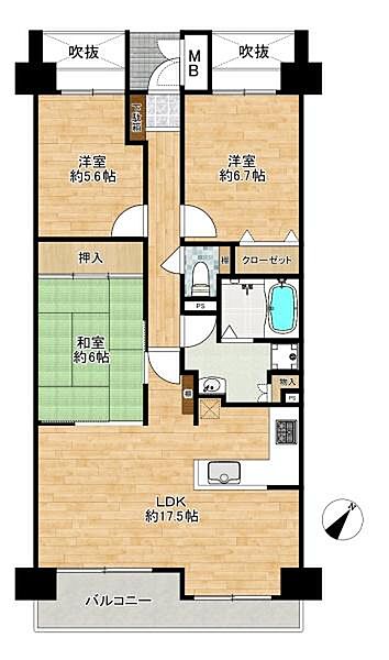 間取り：328000632647