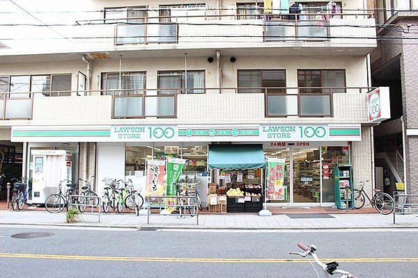 ローソンストア100東淀川小松店まで634m