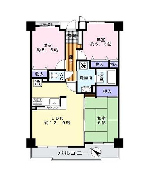 間取り：327001688045