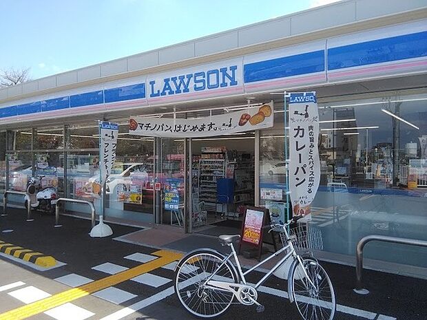 ローソン岸和田極楽寺町一丁目店まで80m