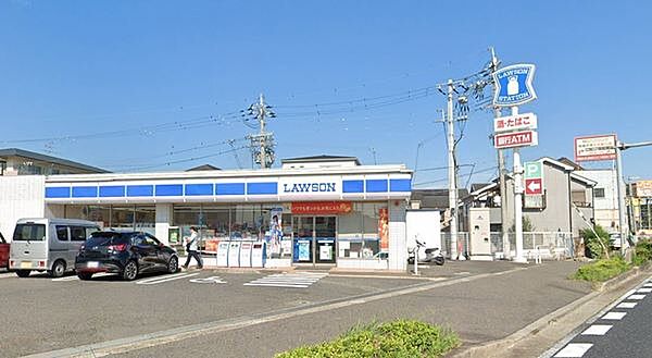 ローソン貝塚久保店まで450m