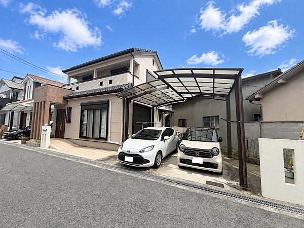 前面道路含む現地写真／青空補正加工済み