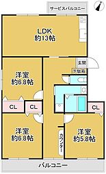 泉北原山台第二次団地参号棟