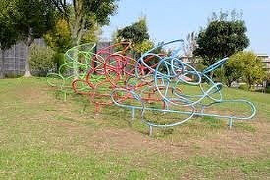 登美丘北公園まで1200m