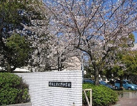 堺市立津久野中学校まで610m