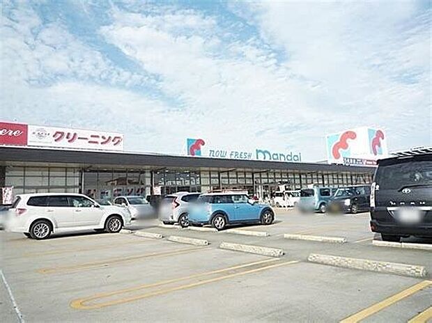 万代美原店まで1500m