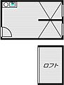 グッドライフ北千里2階1.3万円