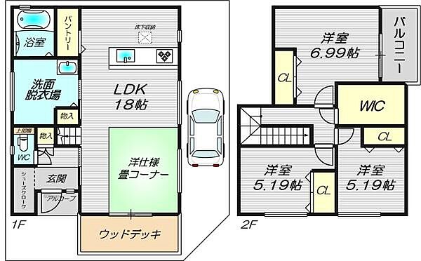間取り：327001547445