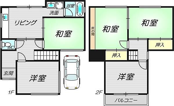 間取り：326000267623