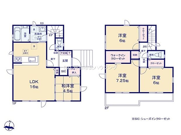 部屋数豊富な4LDK！ご家族のライフスタイルに合わせて使い分けができる間取り設計。収納もしっかり備え、在宅ワークや趣味の空間にもおすすめの住まいです。