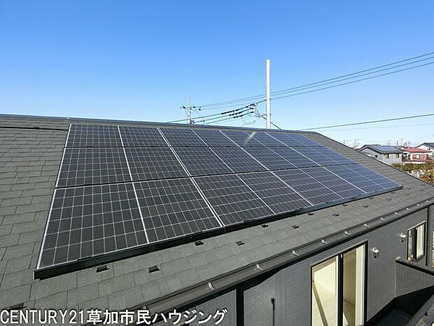 家計と環境に優しい太陽光発電システムを搭載。毎月の光熱費削減が期待できるほか、万が一の災害時にも非常用電源として活用可能です。持続可能な暮らしと安心をご提供します。