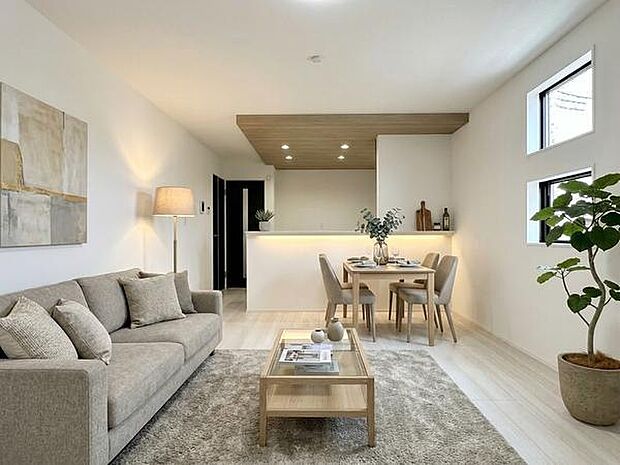 ※家具・インテリアはCGによるイメージです。実際の室内にはございませんが、生活のイメージを感じていただけるよう演出しています。