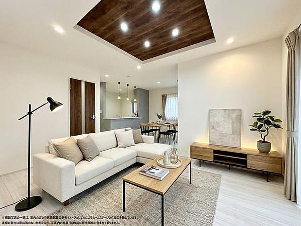 【約17帖】※家具・インテリアはCGによるイメージです。実際の室内にはございませんが、生活のイメージを感じていただけるよう演出しています。