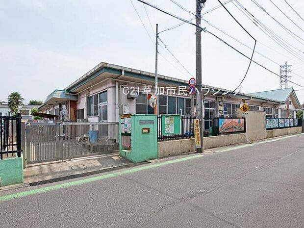 草加市立やつかかみ保育園まで650m、草加市立やつかかみ保育園650m(徒歩9分)