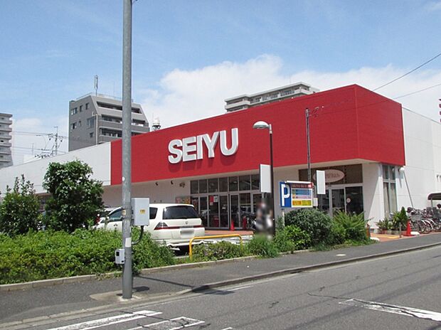 西友草加店まで579m、西友草加店579ｍ(徒歩8分)