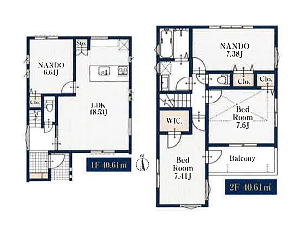 ご家族皆様がお部屋を持てる4つのお部屋を備えた間取り。全居室6帖以上のゆとりで、心も体もリラックスしてのんびりくつろげる我が家です。