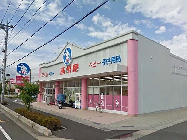 西松屋 草加新栄店まで650m、西松屋 草加新栄店650m(徒歩9分)