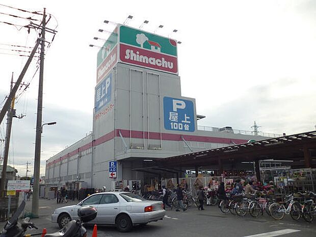 島忠 草加店まで500m、島忠 草加店500m(徒歩7分)