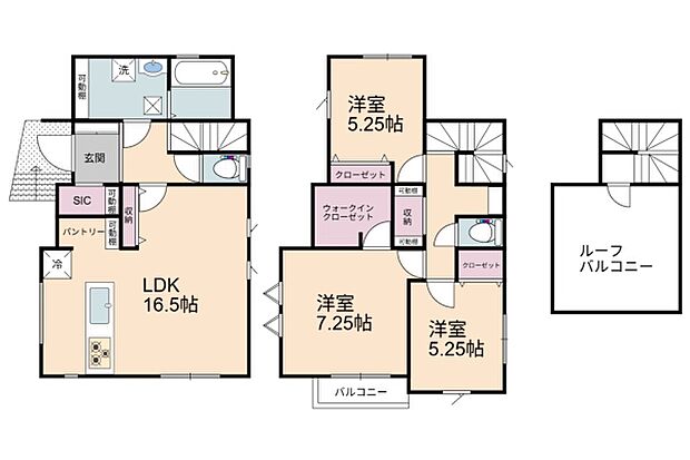 ※間取り図と現況が異なる場合は現況優先となります。