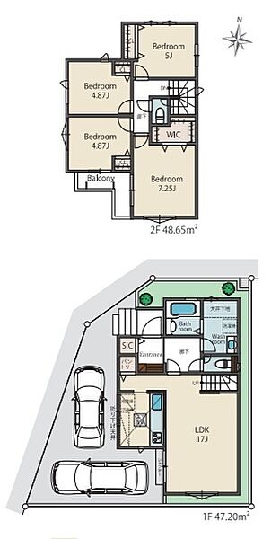 参考プラン：建物価格1760万円・総額4990万円