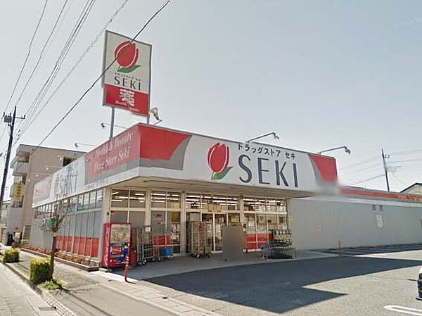 ドラッグストアセキ八潮中央店まで350m、ドラッグストアセキ八潮中央店350m(徒歩5分)