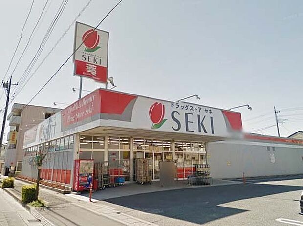 ドラッグストアセキ八潮中央店まで350m、ドラッグストアセキ八潮中央店350m(徒歩5分)
