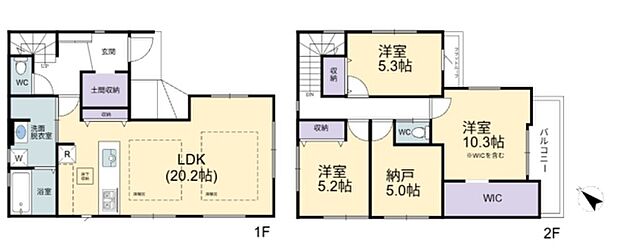※間取り図と現況が異なる場合は現況優先とさせて頂きます。