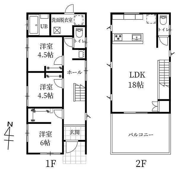 間取り：345000032301