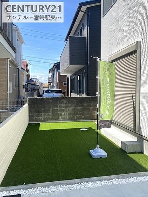 人工芝を施工しました!