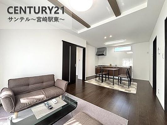 リビング/ダイニング 都城一万城町モデルハウス　平屋