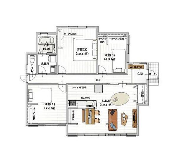 間取り：345000033027