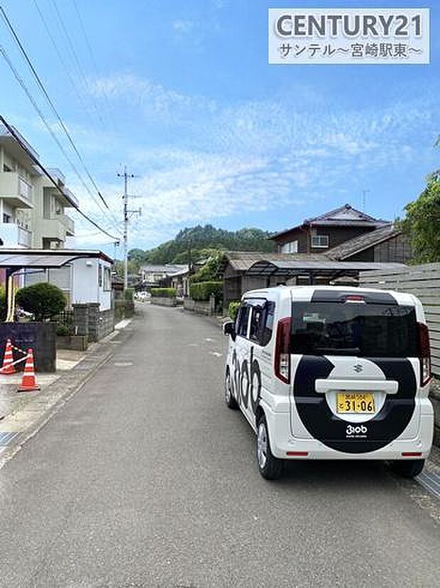 前面道路です♪
