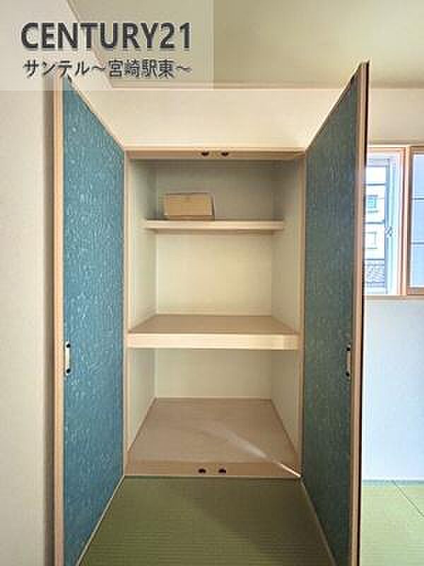 和室収納です。布団などの収納に活用できます。