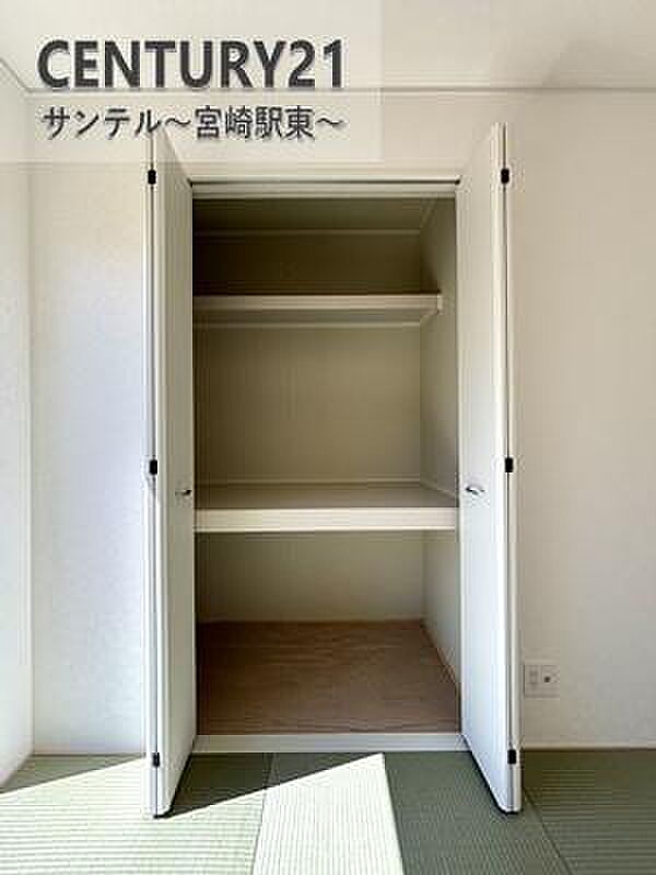 和室収納です。布団などの収納に活用できます。