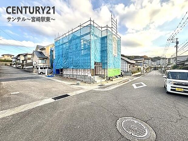 北側前面道路の幅員は約5.9mです!