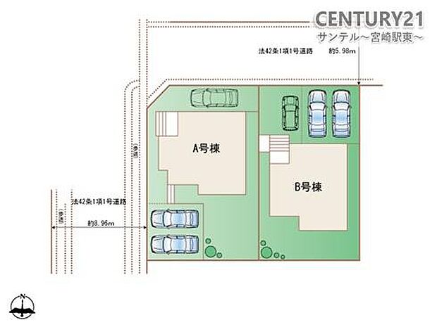 全体区画図です。