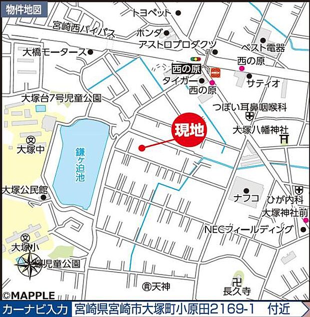 現地案内図です♪