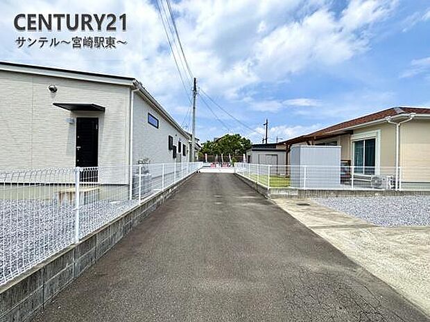 前面道路です♪