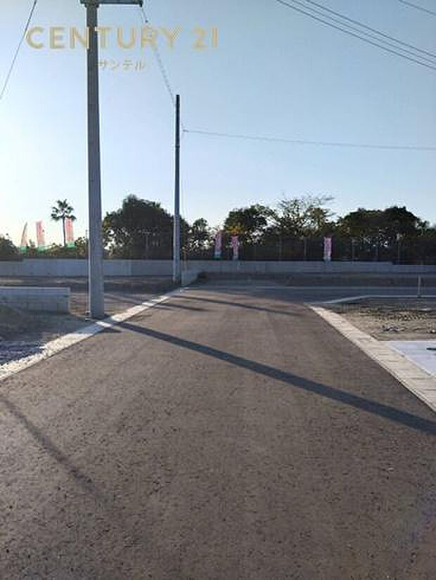 前面道路です♪