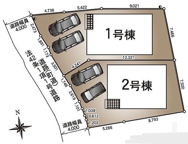 全体区画図です。