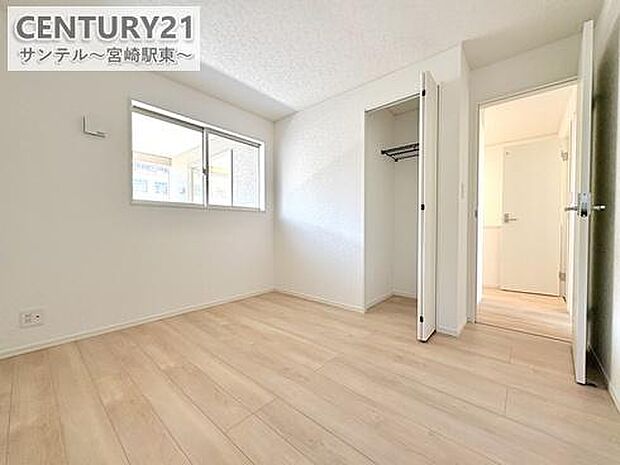 家族それぞれの個室にぴったり。洋室3部屋で暮らしに合わせたアレンジも自由自在です。