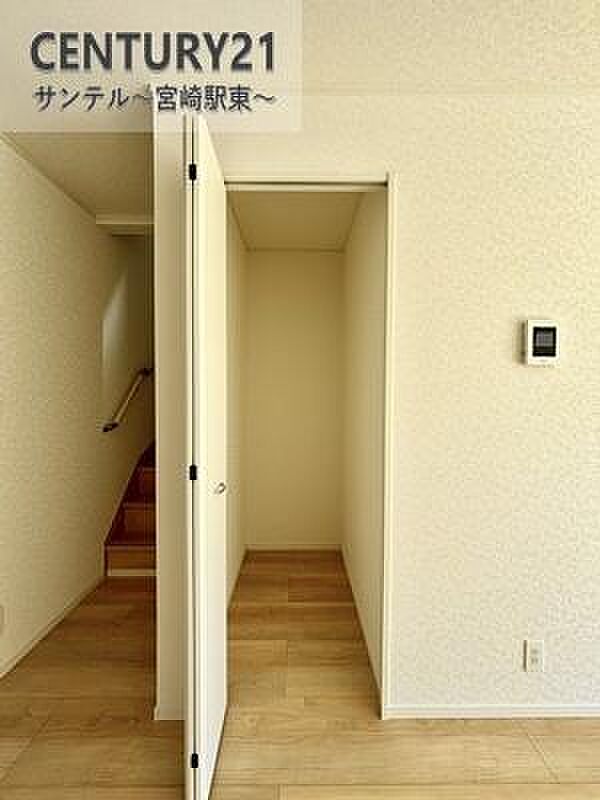 リビングの収納です。リビングに収納があるは嬉しいポイントですね(^^♪