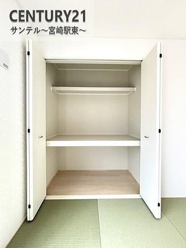 和室収納です。布団などの収納に活用できます。