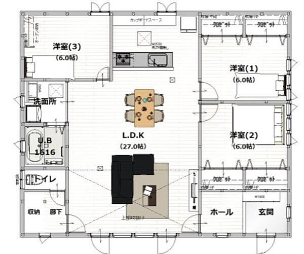 間取り：345000037201
