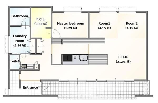 間取り：345000037943