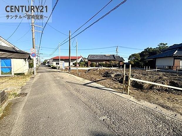 前面道路です♪