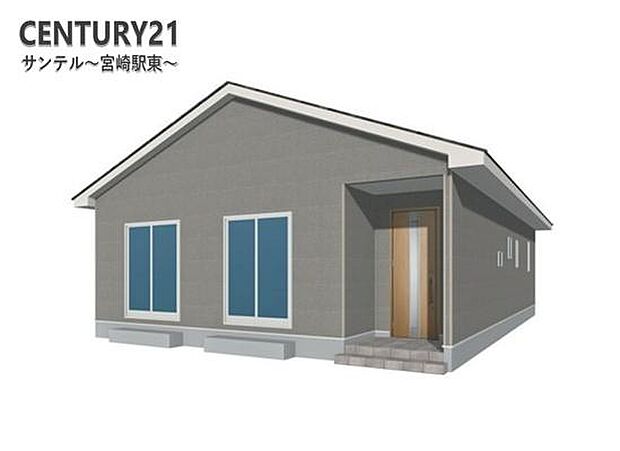 3号棟の建物外観です！シンプルでかっこよさのある外壁カラーです♪