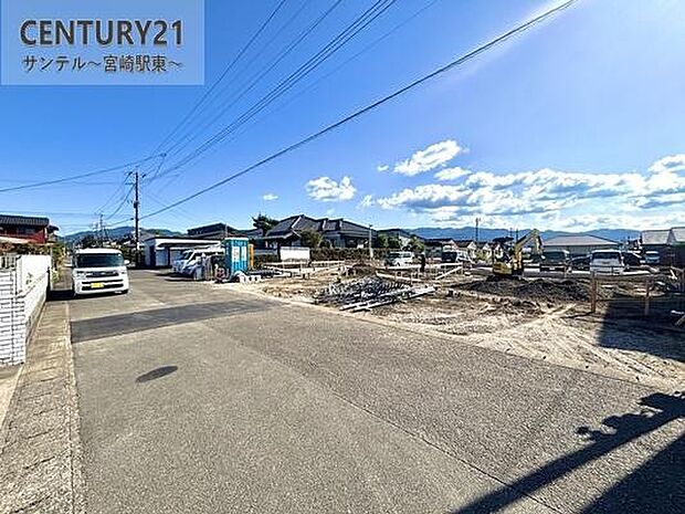 前面道路です♪幅員6.0m