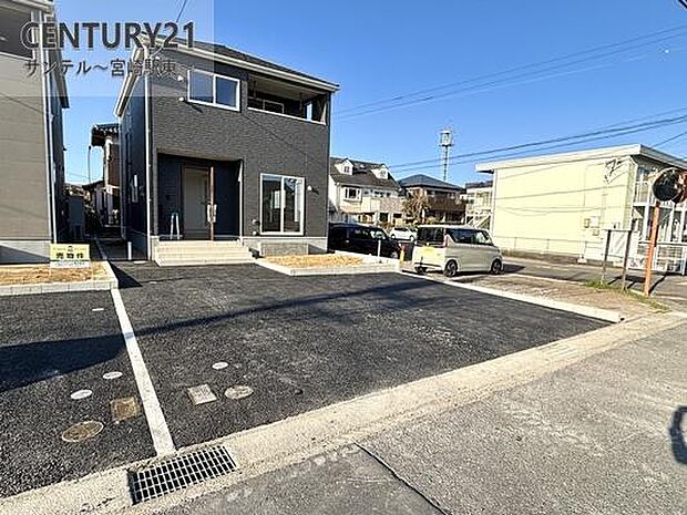 駐車場3台確保可能です!