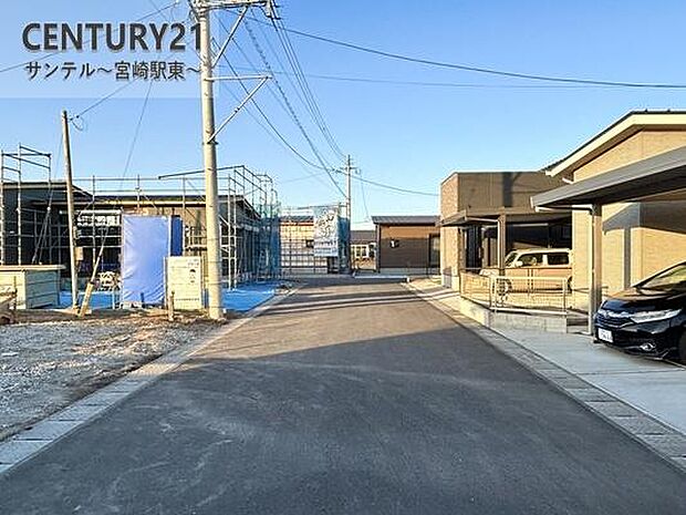 前面道路の写真です♪